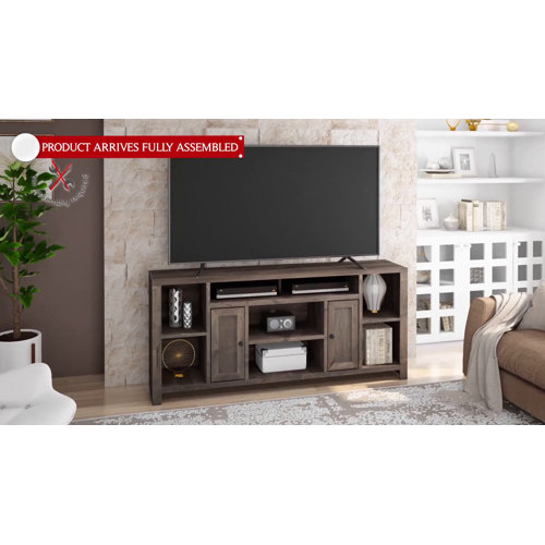 Greyleigh™ Columbia Solid Wood TV Stand for TVs up to 85" & Reviews